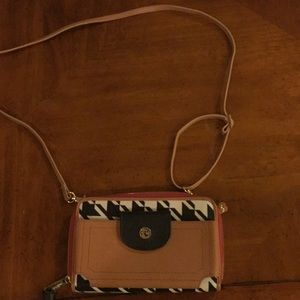 Spartina cross body large phone wallet